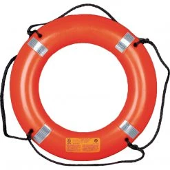 MRD030 30" Ring Buoy With Reflective Tape Flotation